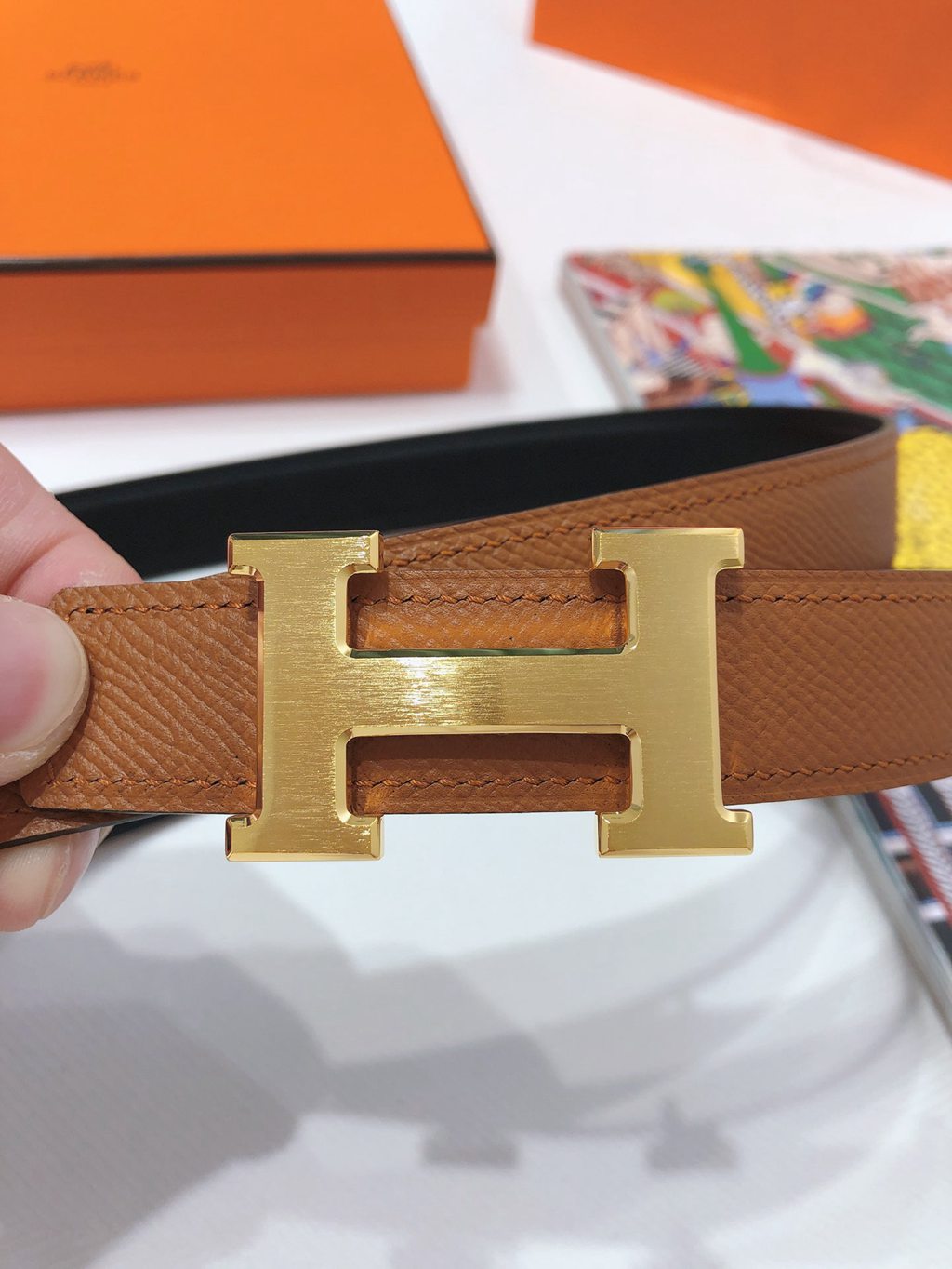H**mes belts 24mm